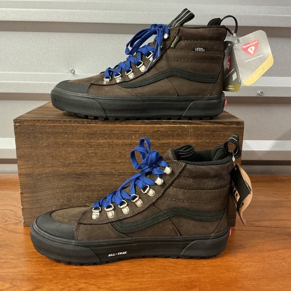 Vans Men SK8 Hi MTE 2 Ultracush Brown Black Primaloft Waterproof Shoe Size 8 main image 10